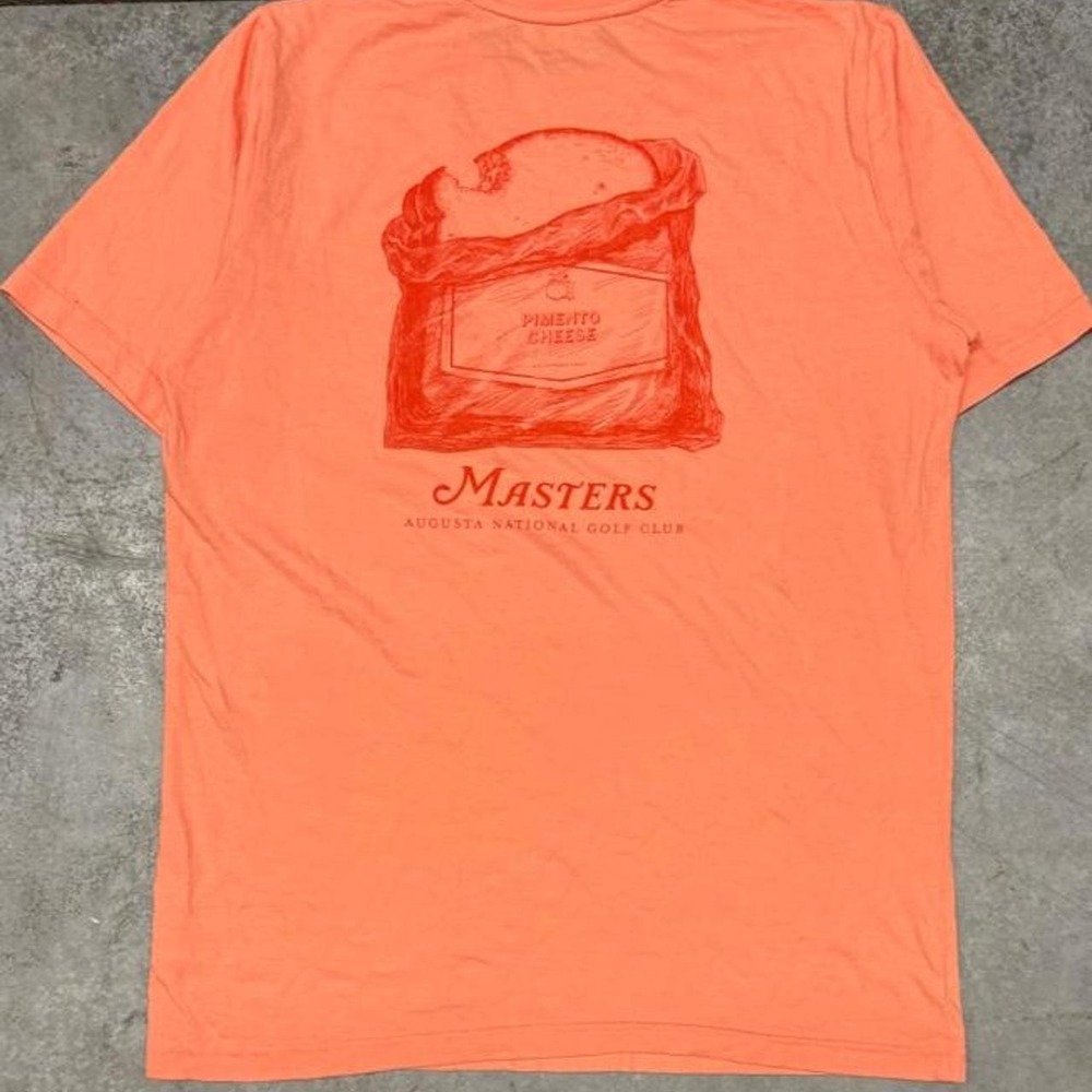 Masters Pimento Cheese Sandwich Men's Golf Tournament T Shirt Sz Small
